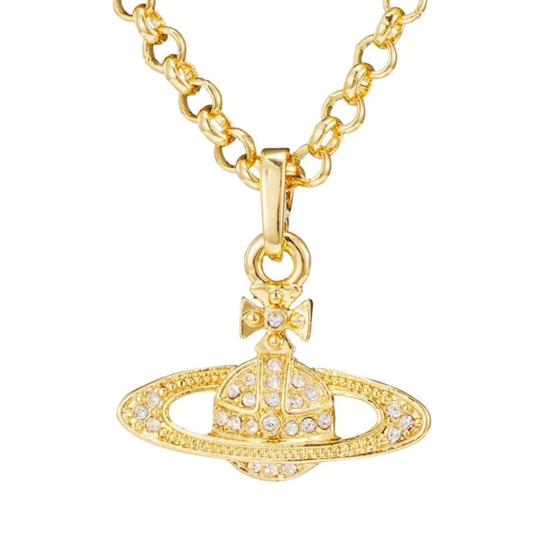 ASTRID Classic Saturn Necklace