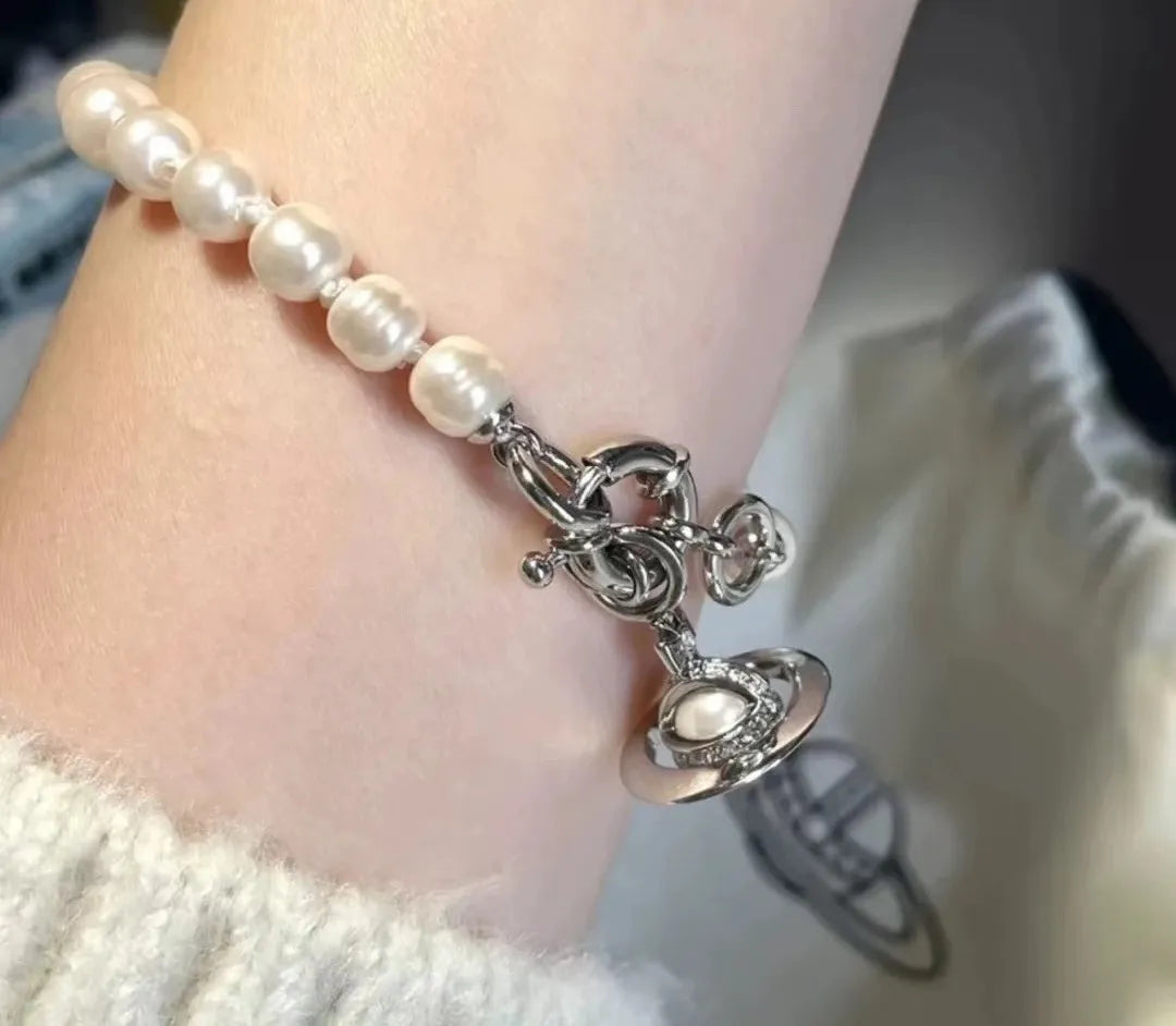 Orb Pearl Bead Bracelet