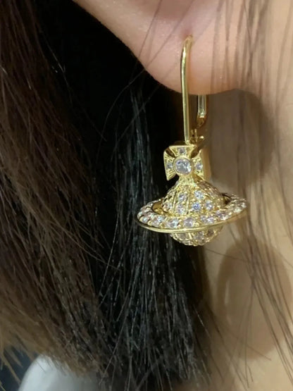 Orb Drop Earrings