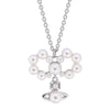 VIVIANA Pearl Bow Necklace