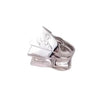 silver foldable armour ring (with box)