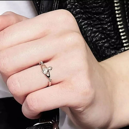 Classic Emblem Cutout Ring