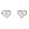 Petra heart earrings (with box)