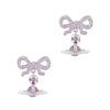 bow earrings (with box)