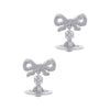 bow earrings (with box)