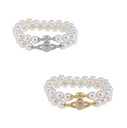 double layer pearl bracket (with box)